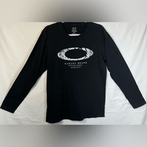 Men's Large Long Sleeve Black Oakley T-Shirt